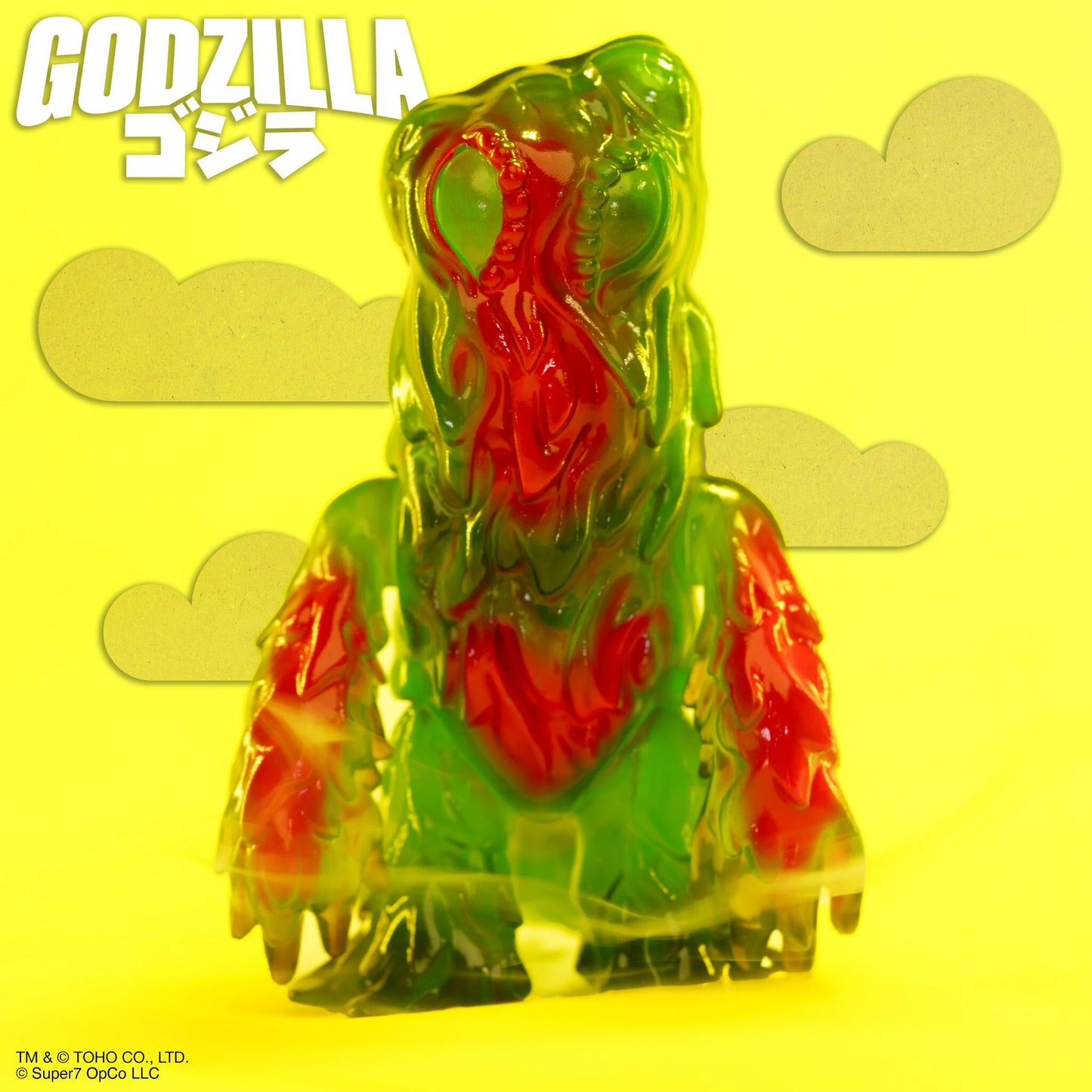 Toho ReAction Hedorah Clear Green -Godzilla