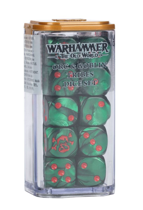 The Old World - Orc & Goblin Tribes Dice Set