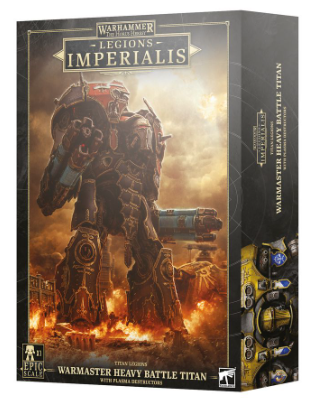 Legions Imperialis - Warmaster Heavy Battle Titan with Plasma Destructors