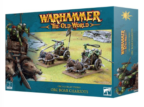 Warhammer - The Old World - Orc & Goblin Tribes - Orc Boar Chariots