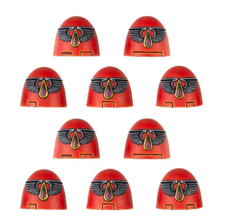 Blood Angels - MKVI Shoulder Pads