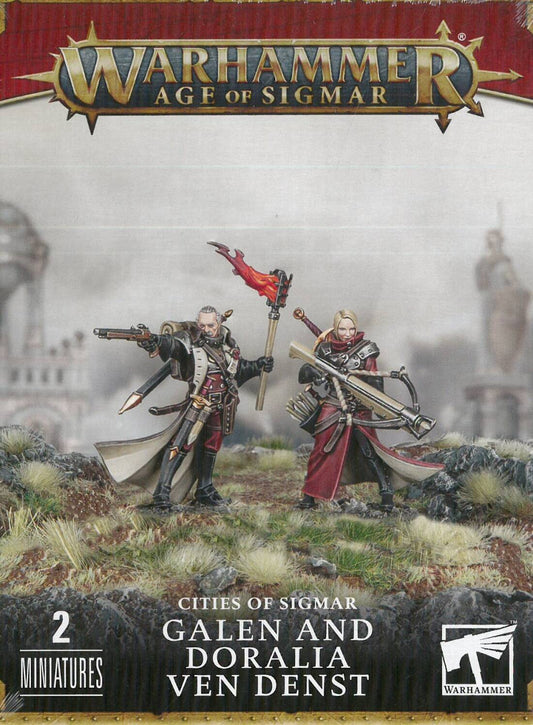 Cities of Sigmar: Galen and Doralia ven Denst