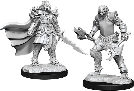 Dungeons & Dragons Nolzur`s Marvelous Unpainted Miniatures: W15 Dragonborn Fighter Female WIZKIDS/NECA