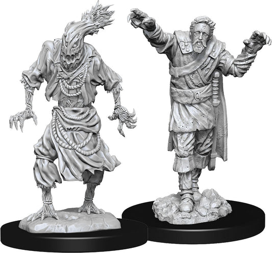 Dungeons & Dragons Nolzur`s Marvelous Unpainted Miniatures: W14 Scarecrow & Stone Cursed