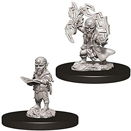 Nolzur's Marvelous Unpainted Miniatures: W9 Male Gnome Sorcerer