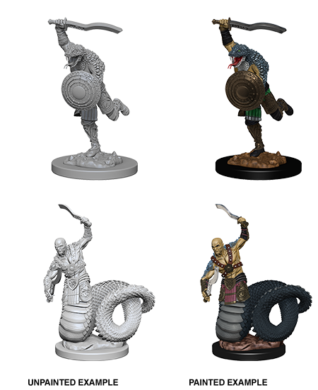 Dungeons & Dragons Nolzur`s Marvelous Unpainted Miniatures: W4 Yuan-Ti Malisons