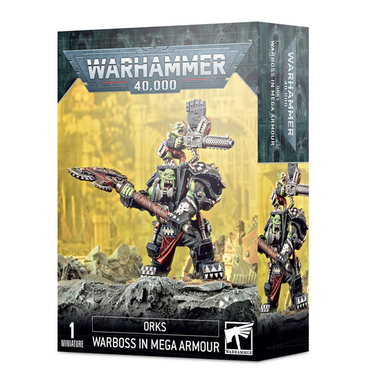 Orks Warboss In Mega Armour