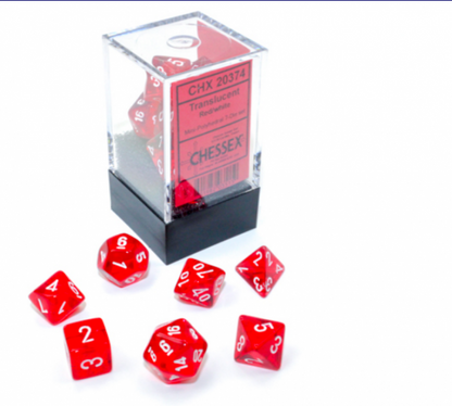 Translucent: Mini-Polyhedral 7-Die Set