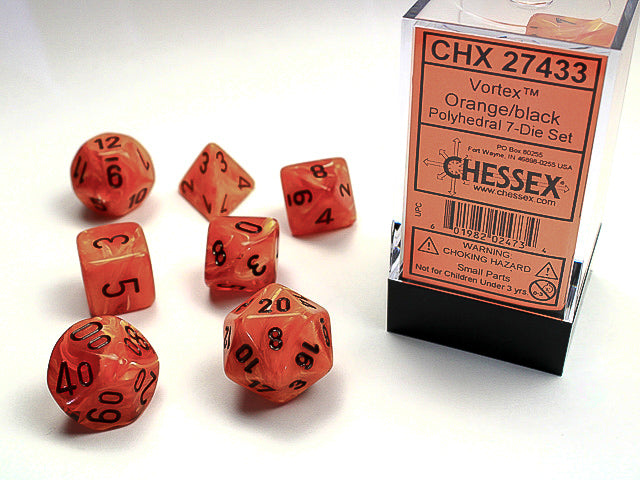 CHESSEX: Vortex Polyhedral  7-Die Set