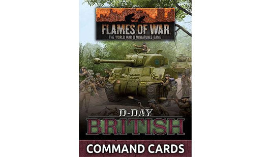 D-Day: British Command Cards