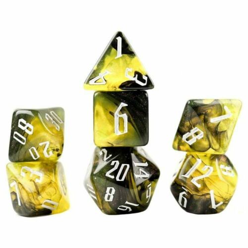 RPG Dice Set (7): Poison Nebula