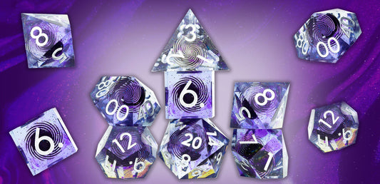 RPG Dice Set (7): Sharp Midnight