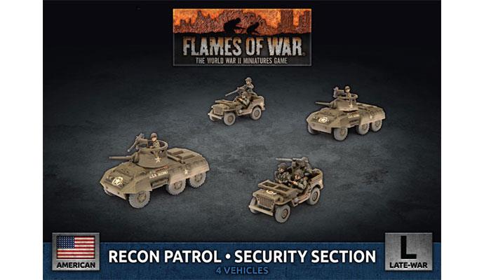 Recon Patrol Security Section (Plastic)