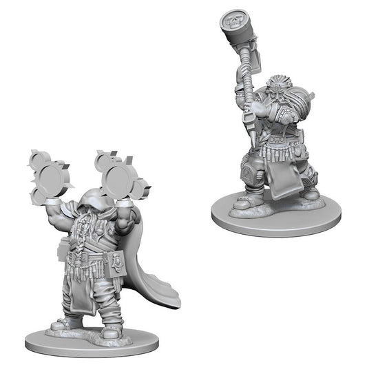 Dungeons & Dragons Nolzur`s Marvelous Unpainted Miniatures: W2 Dwarf Male Cleric