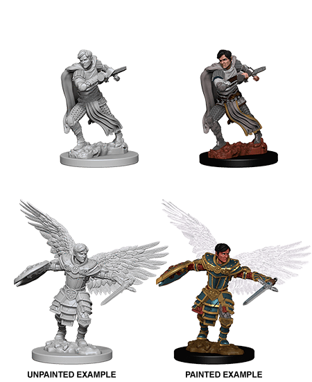 Dungeons & Dragons Nolzur`s Marvelous Unpainted Miniatures: W6 Male Aasimar Fighter