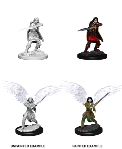 Dungeons & Dragons Nolzur`s Marvelous Unpainted Miniatures: W6 Female Aasimar Fighter