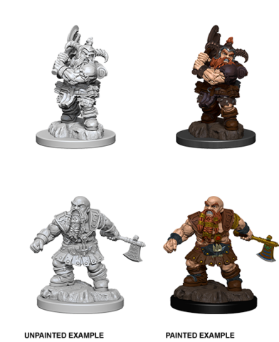 Dungeons & Dragons Nolzur`s Marvelous Unpainted Miniatures: W6 Dwarf Male Barbarian