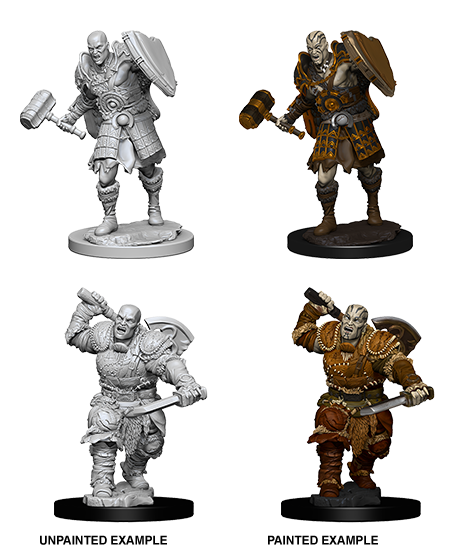 Dungeons & Dragons Nolzur`s Marvelous Unpainted Miniatures: W7 Male Goliath Fighter