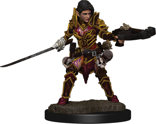 Pathfinder Battles: Premium Painted Figure - W2 Female Half-Elf Swashbuckler