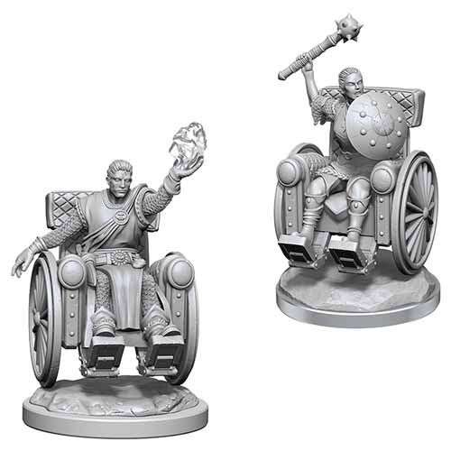 Dungeons & Dragons Nolzur`s Marvelous Unpainted Miniatures: W18 Human Clerics