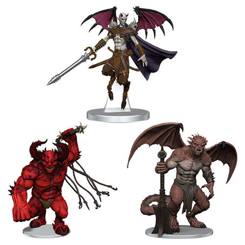 Dungeons & Dragons: Icons of the Realms Archdevils - Hutijin, Moloch, Titivilus