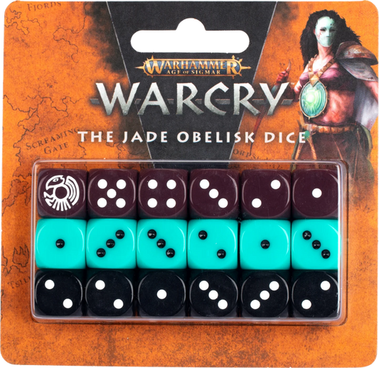 Warcry: The Jade Obelisk Dice