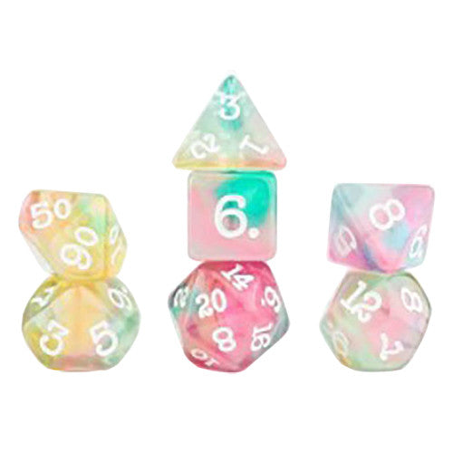 RPG Dice Set (7): Sherbet