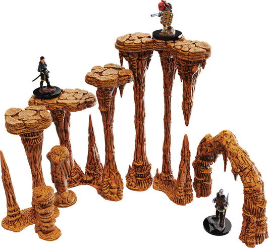 WizKids WarLock Tiles: Accessory - Stalactites & Stalagmites