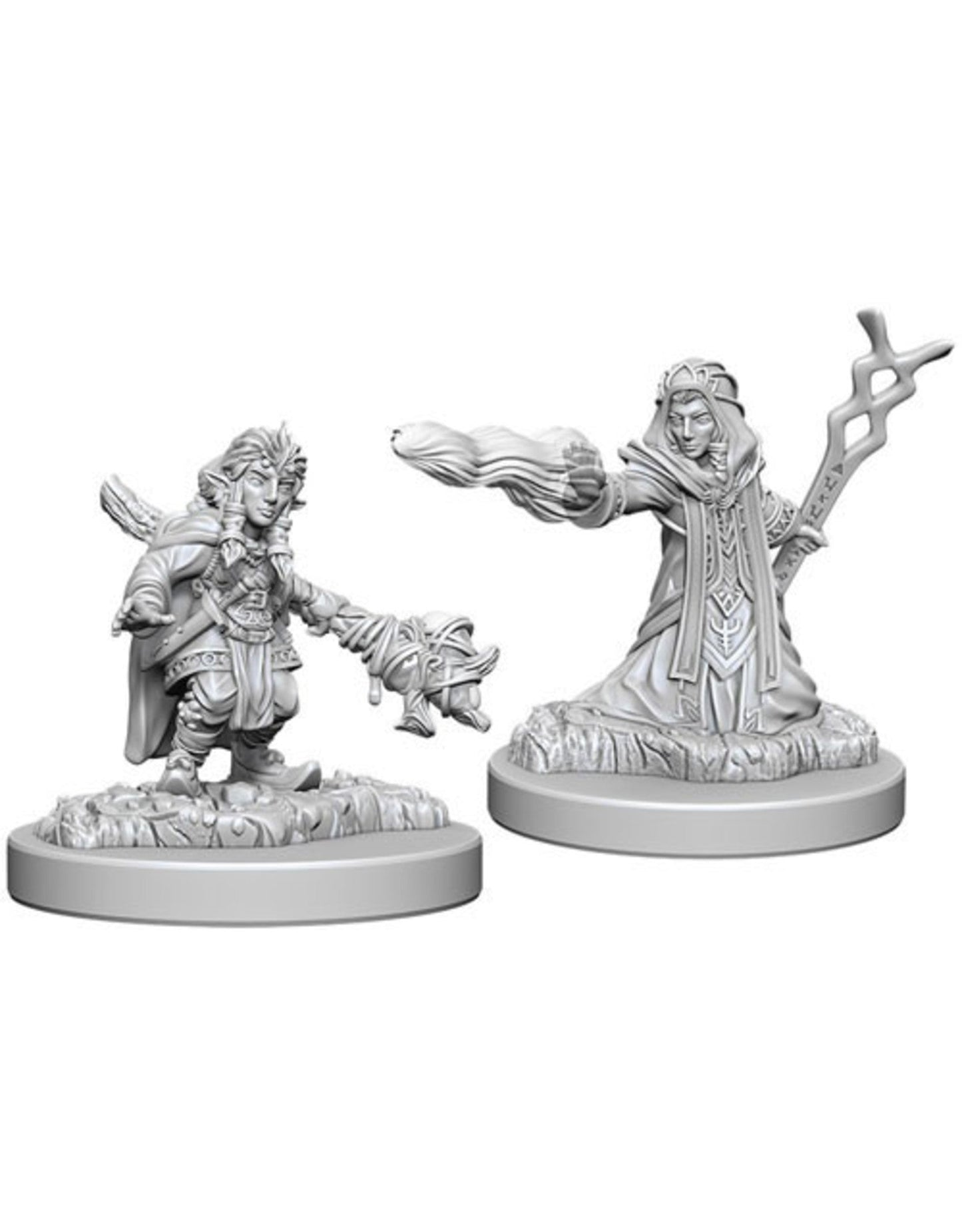 Dungeons & Dragons Nolzur’s Marvelous Unpainted Miniatures: W6 Gnome Wizard Female