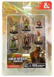 Dungeons & Dragons Fantasy Miniatures: Icons of the Realms Starter Set